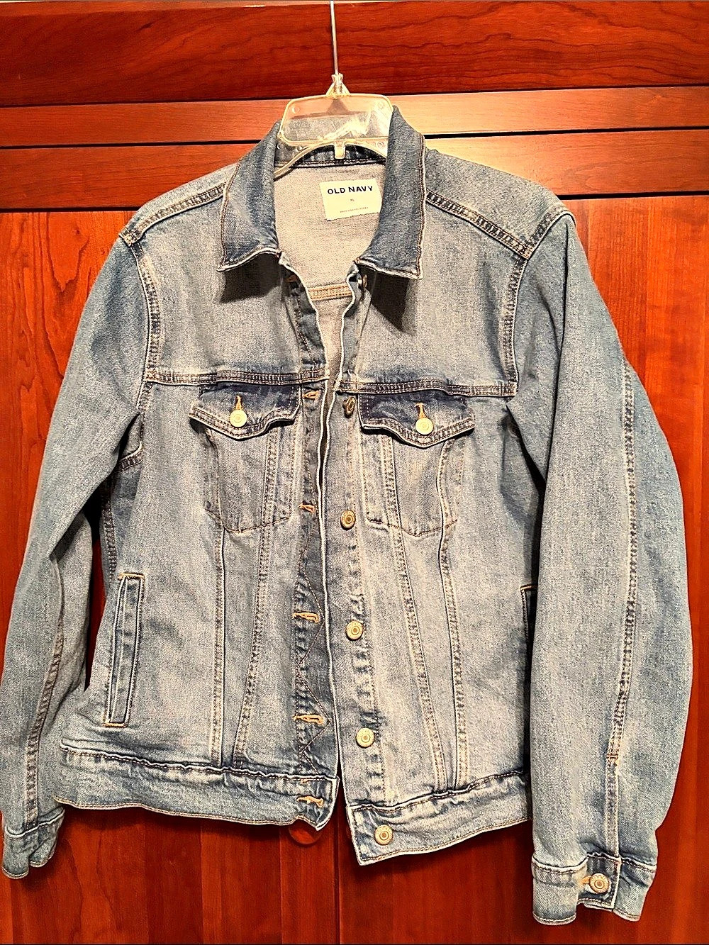 Old Navy Classic Denim Trucker Jacket Blue